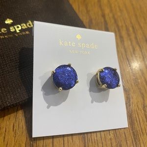 Kate Spade Glitter Stud Earrings